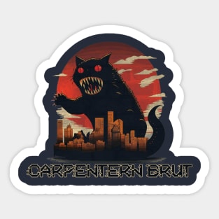 Carpentern brut Sticker